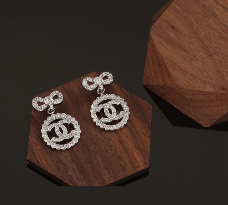 Ch*el earrings